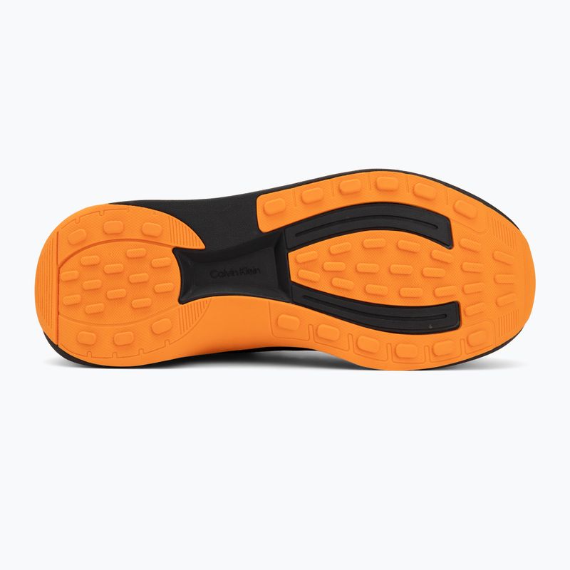 Férfi cipők Calvin Klein Volumax Chunky Runner Trainers HM0HM02224 black/vivid tangerine 4
