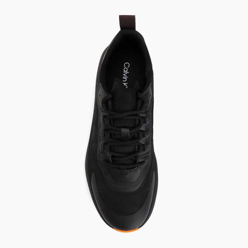 Férfi cipők Calvin Klein Volumax Chunky Runner Trainers HM0HM02224 black/vivid tangerine 5