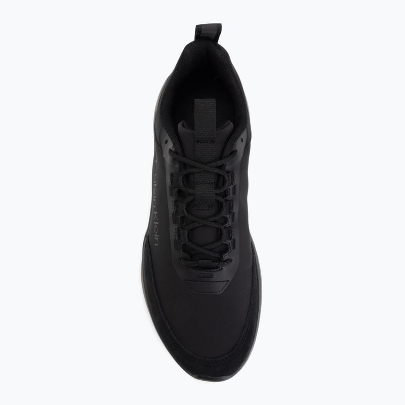 Férfi cipők Calvin Klein HM0HM02342 Light Eva Runn Essential Laceup Nylon Suede triple black 5