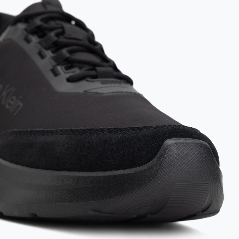 Férfi cipők Calvin Klein HM0HM02342 Light Eva Runn Essential Laceup Nylon Suede triple black 7