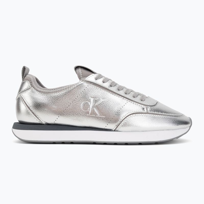 Női cipők Calvin Klein HW0HW03287 Retro Runner Metallic silver 2