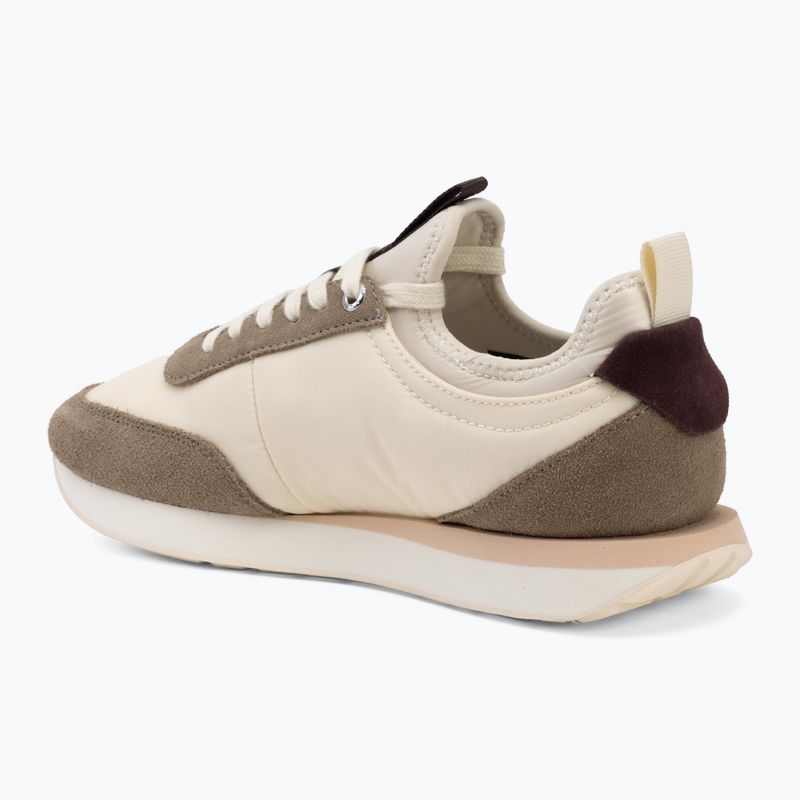 Női cipők Calvin Klein YW0YW02060 Retro Runner Sock Laceup Mix Mat turtledove/spanish villa/bordeaux 3
