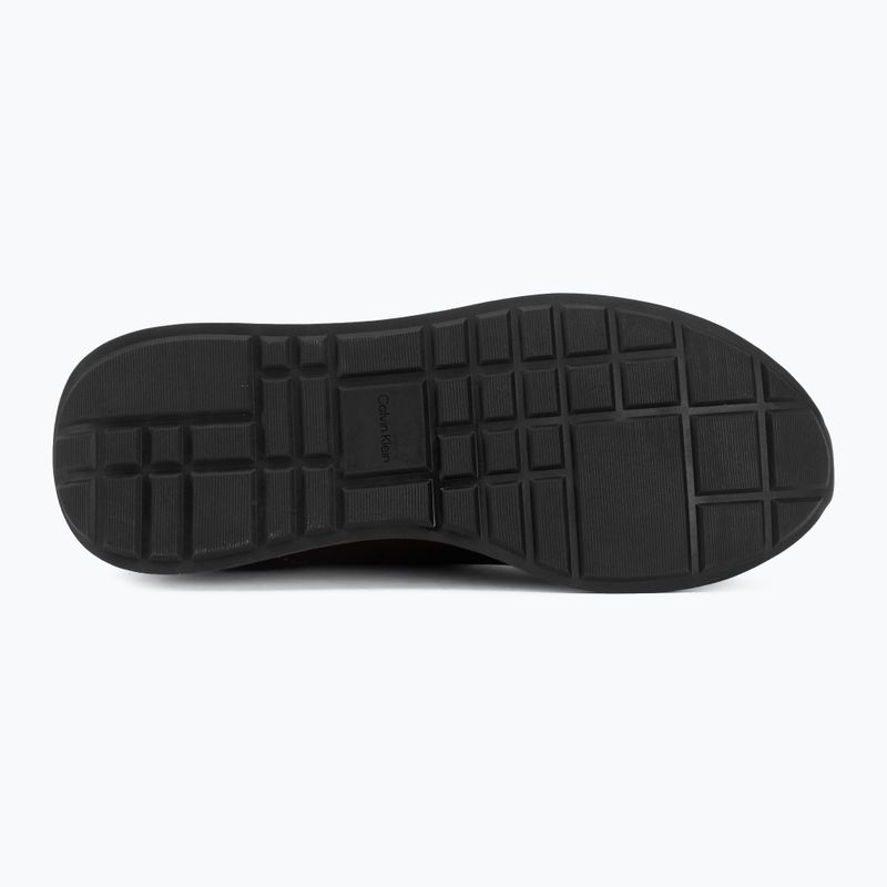 Női cipők Calvin Klein HW0HW03118 Retro Runner Sock PANL Leather Neo bordeaux 4