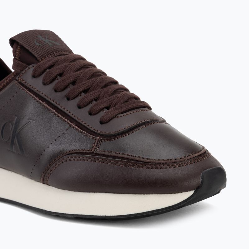 Női cipők Calvin Klein HW0HW03118 Retro Runner Sock PANL Leather Neo bordeaux 7