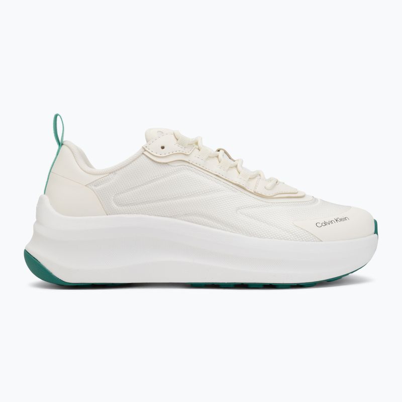 Férfi cipők Calvin Klein Volumax Chunky Runner Trainers HM0HM02224 white/marshmallow/street green 2