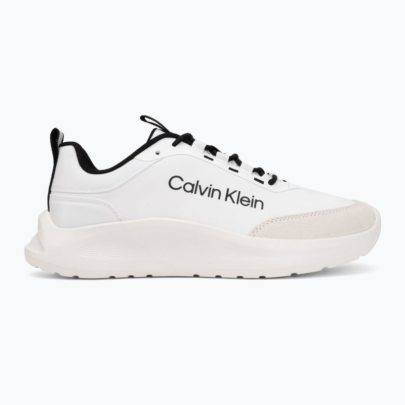 Női cipők Calvin Klein HW0HW03293 Light Eva Run Essential LAC Nylon Suede bright white/black 2