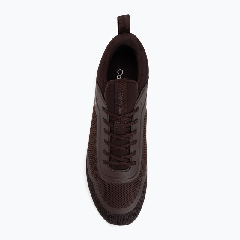 Férfi cipők Calvin Klein HM0HM02164 Light Eva Run Lace Sock bordeaux 5