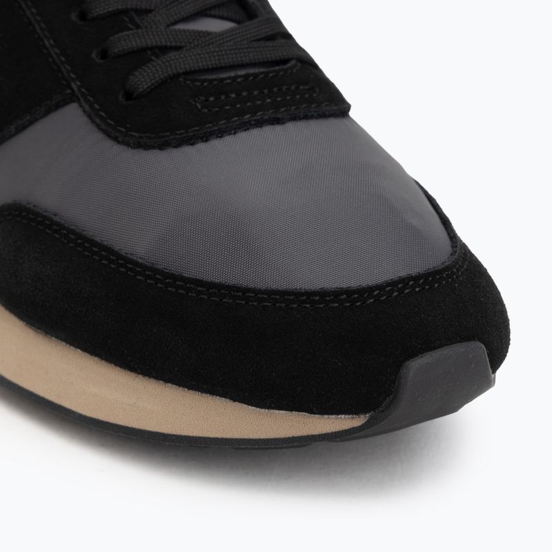 Férfi cipők Calvin Klein HM0HM02212 Retro Runner Bans Leather Suede black/iron gate/amber gold 7
