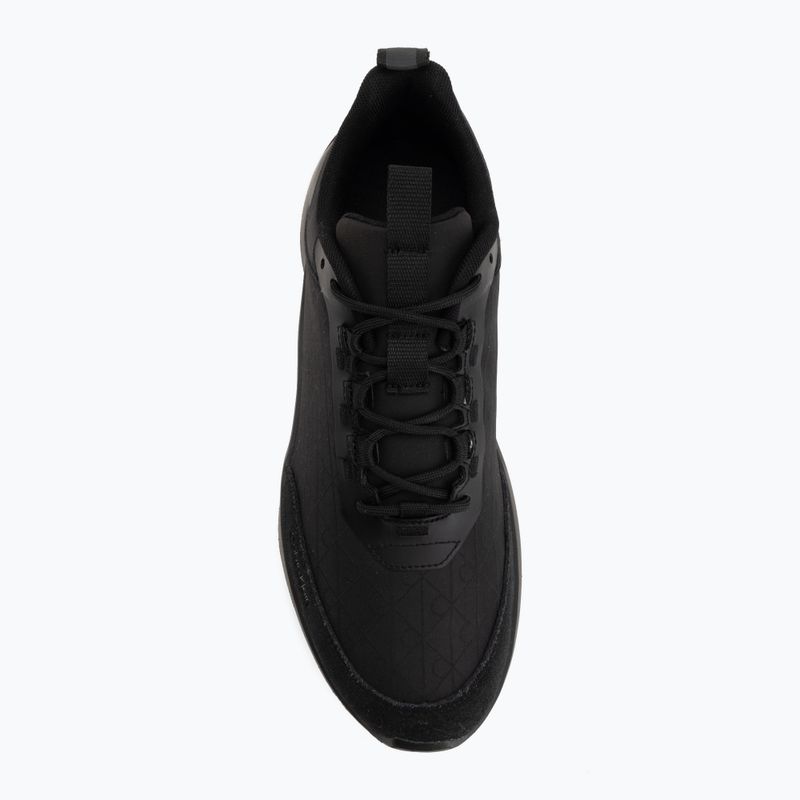 Férfi cipők Calvin Klein HM0HM02343 Light Eva Runn Laceup AOP triple black 5