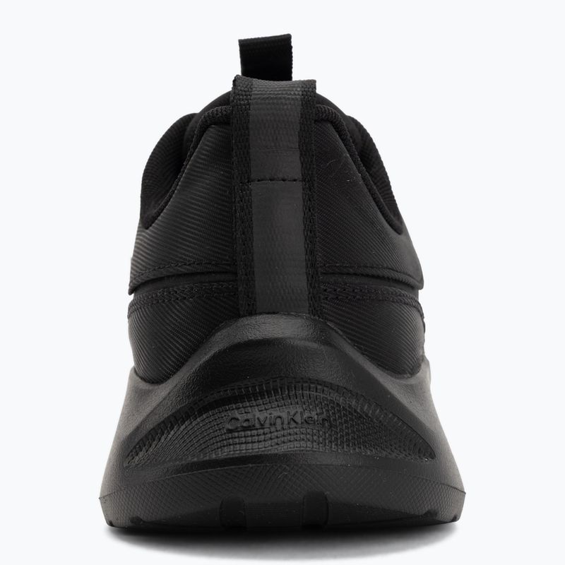 Férfi cipők Calvin Klein HM0HM02343 Light Eva Runn Laceup AOP triple black 6