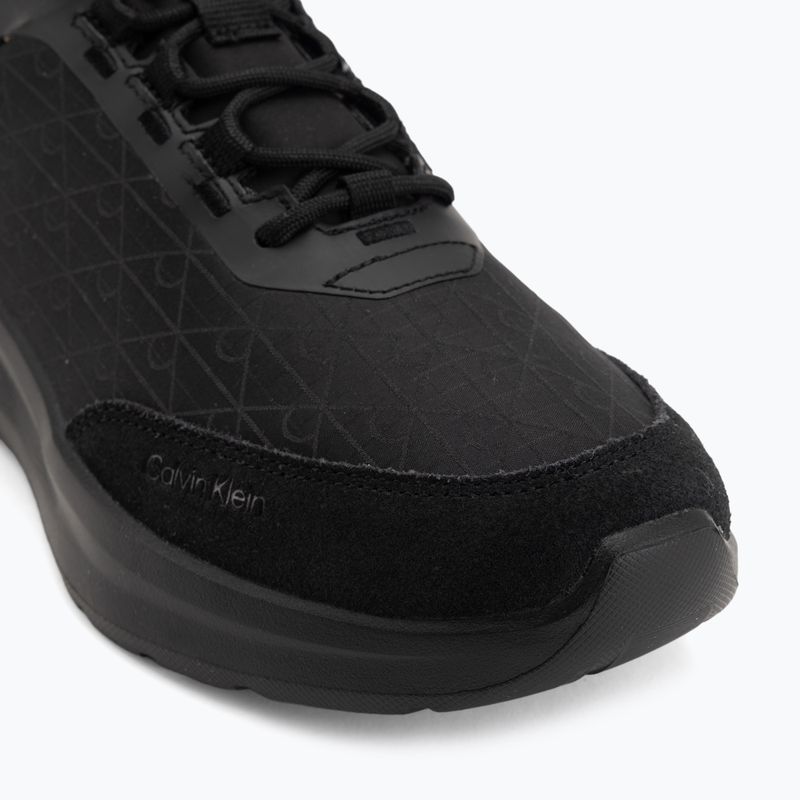 Férfi cipők Calvin Klein HM0HM02343 Light Eva Runn Laceup AOP triple black 7