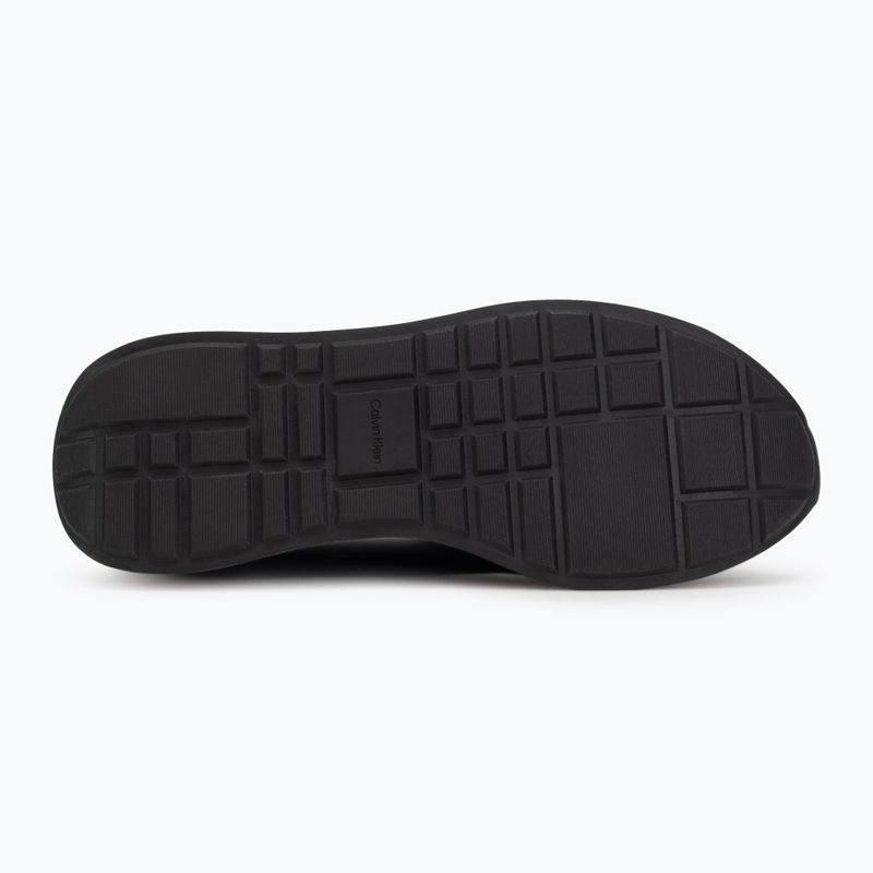 Női cipők Calvin Klein HW0HW03118 Retro Runner Sock PANL Leather Neo black/crystal grey 4