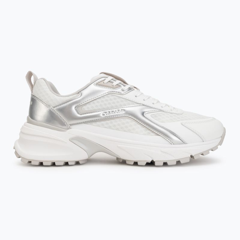 Férfi cipők Calvin Klein HM0HM02341 Hike Runner Stripe Met Mix bright white/silver/light grey 2