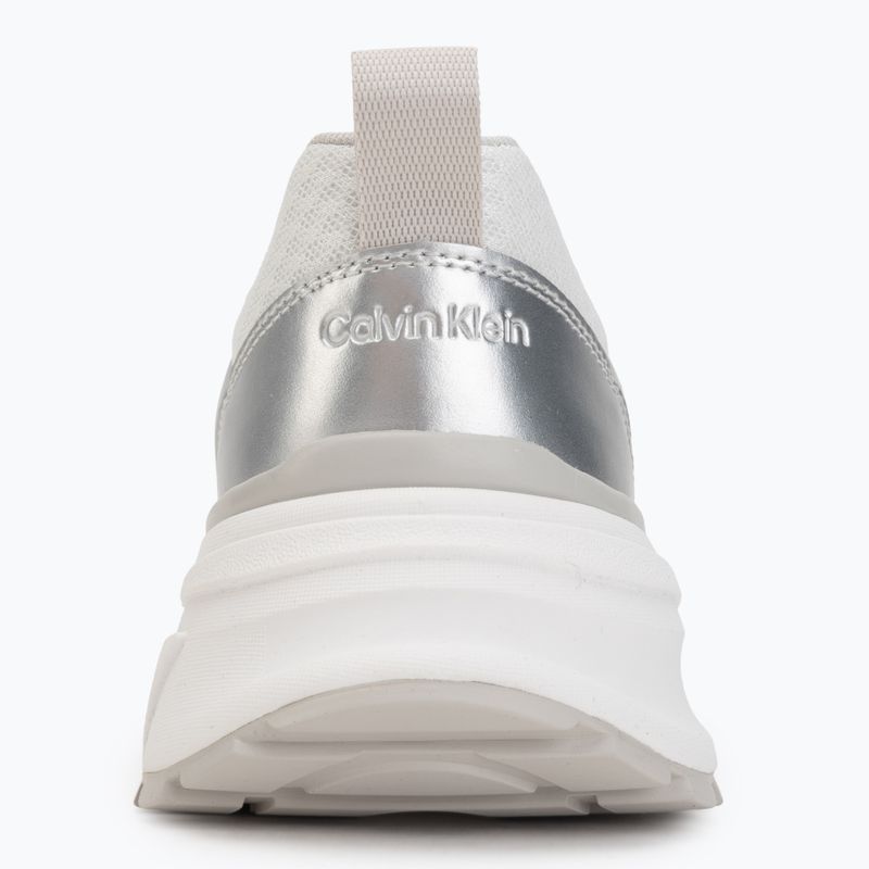 Férfi cipők Calvin Klein HM0HM02341 Hike Runner Stripe Met Mix bright white/silver/light grey 6