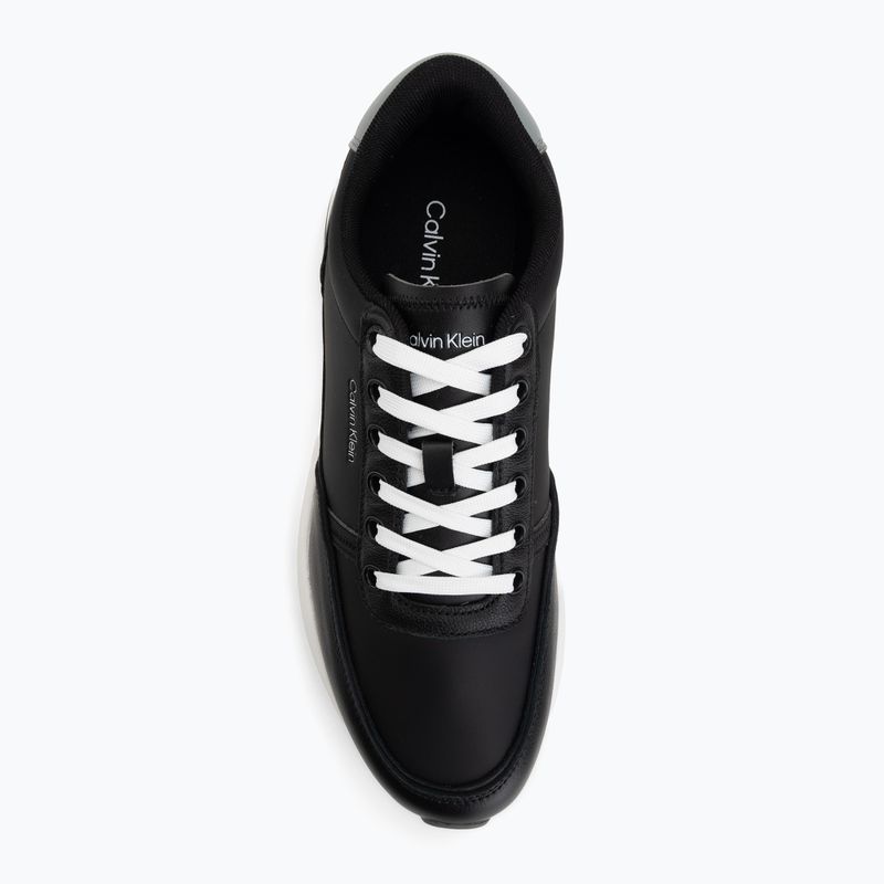 Férfi cipők Calvin Klein HM0HM02214 City Runner Laceup Leather Mix black/granite road 5