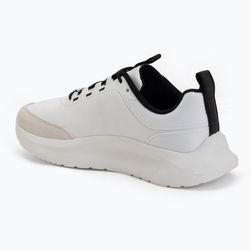 Férfi cipők Calvin Klein HM0HM02342 Light Eva Runn Essential Laceup Nylon Suede bright white/black 3