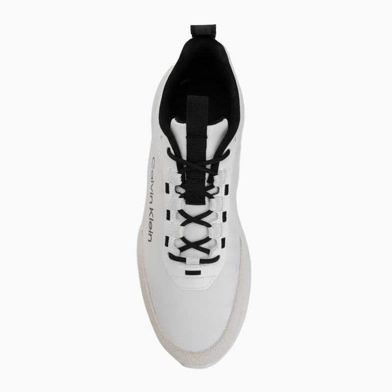 Férfi cipők Calvin Klein HM0HM02342 Light Eva Runn Essential Laceup Nylon Suede bright white/black 5