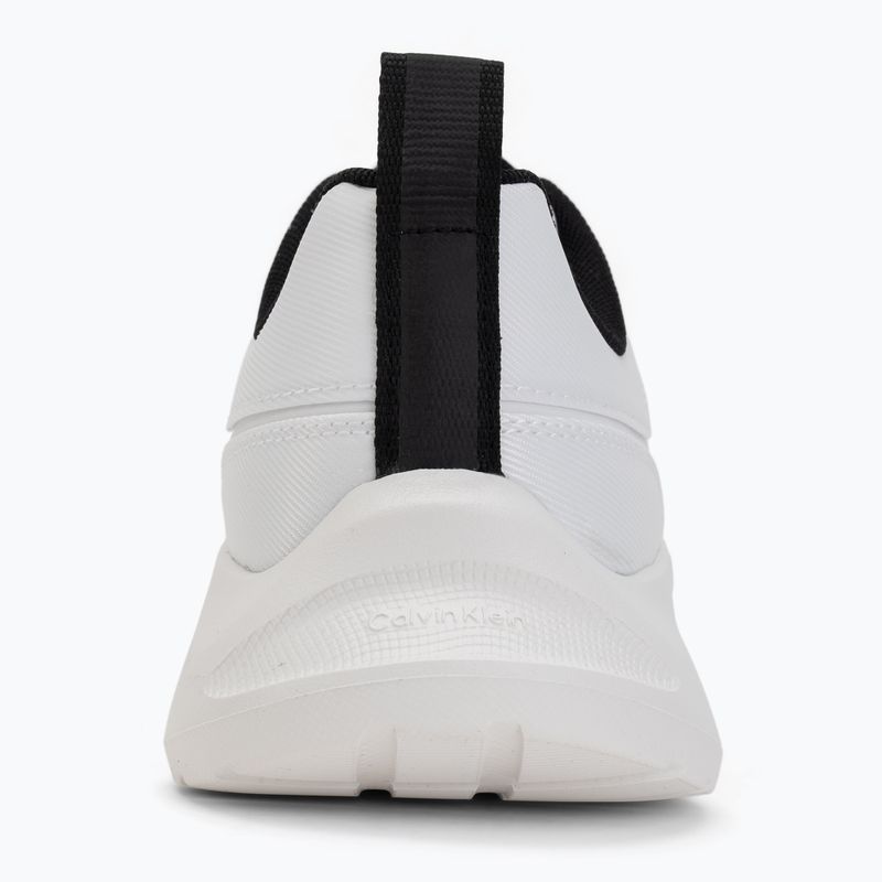 Férfi cipők Calvin Klein HM0HM02342 Light Eva Runn Essential Laceup Nylon Suede bright white/black 6