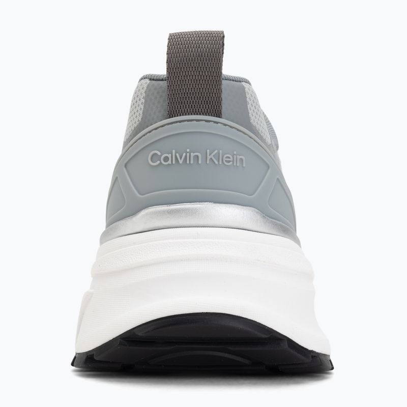Férfi cipők Calvin Klein HM0HM02220 Hike Runner Stripe Mix Nylon Suede light grey/granite grey 6