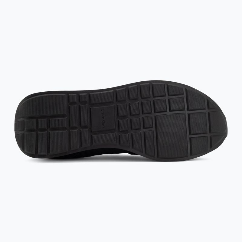 Férfi cipők Calvin Klein YM0YM01414 Retro Runner Sock Laceup Mix matte black/bright white 4
