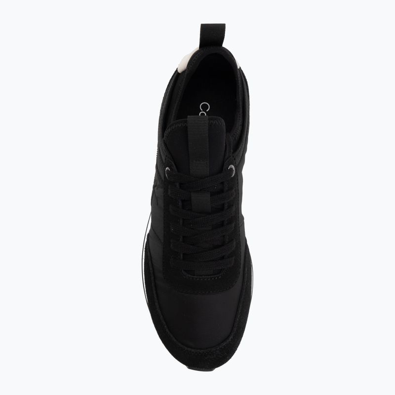 Férfi cipők Calvin Klein YM0YM01414 Retro Runner Sock Laceup Mix matte black/bright white 5