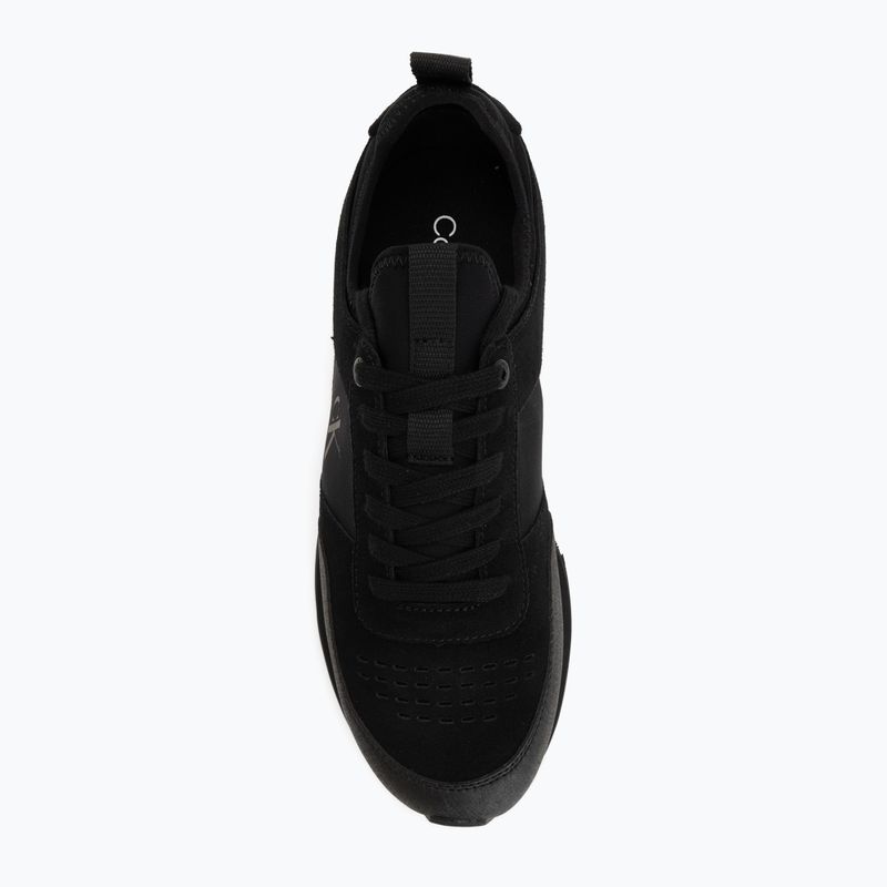 Férfi cipők Calvin Klein HM0HM02305 Retro Runner Sock triple black 5