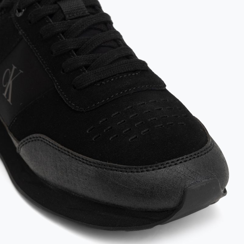 Férfi cipők Calvin Klein HM0HM02305 Retro Runner Sock triple black 7