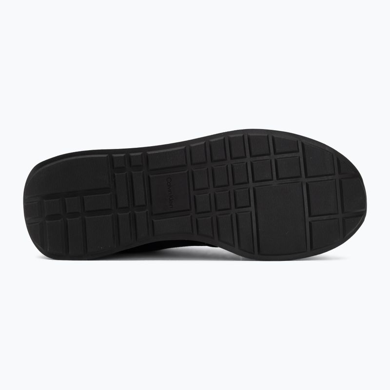 Férfi cipők Calvin Klein HM0HM02447 Retro Run Lace Band triple black 4