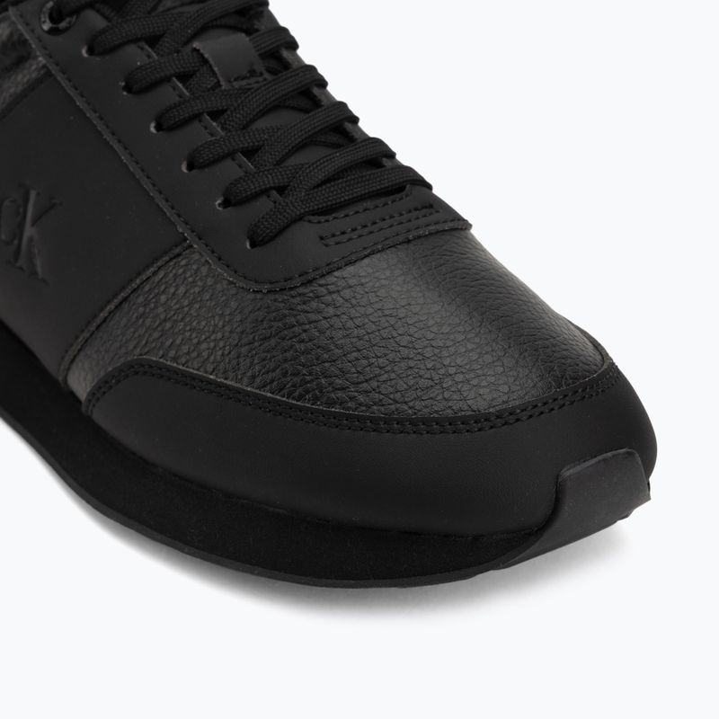 Férfi cipők Calvin Klein HM0HM02447 Retro Run Lace Band triple black 7