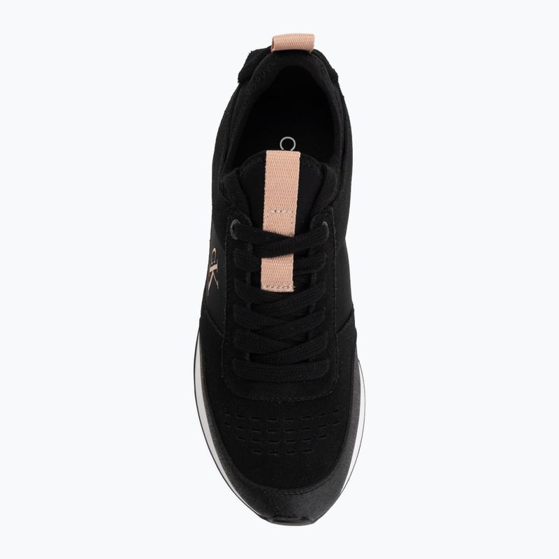 Női cipők Calvin Klein HW0HW03250 Retro Runner Sock black/tuscany 5