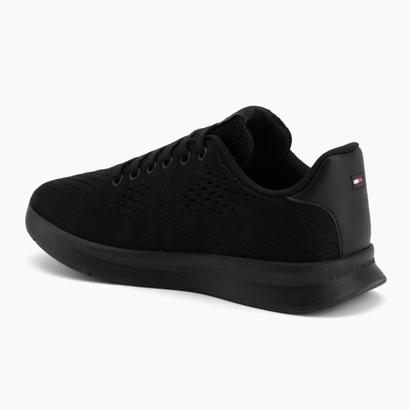 Férfi cipők Tommy Hilfiger Lightweight Runner Knit black 3