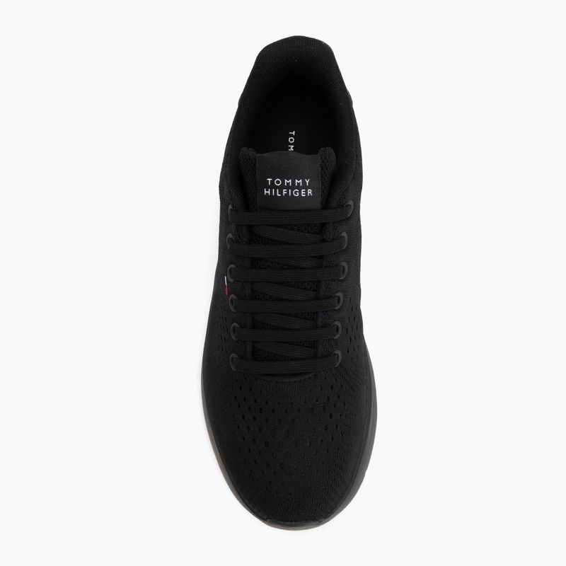 Férfi cipők Tommy Hilfiger Lightweight Runner Knit black 5