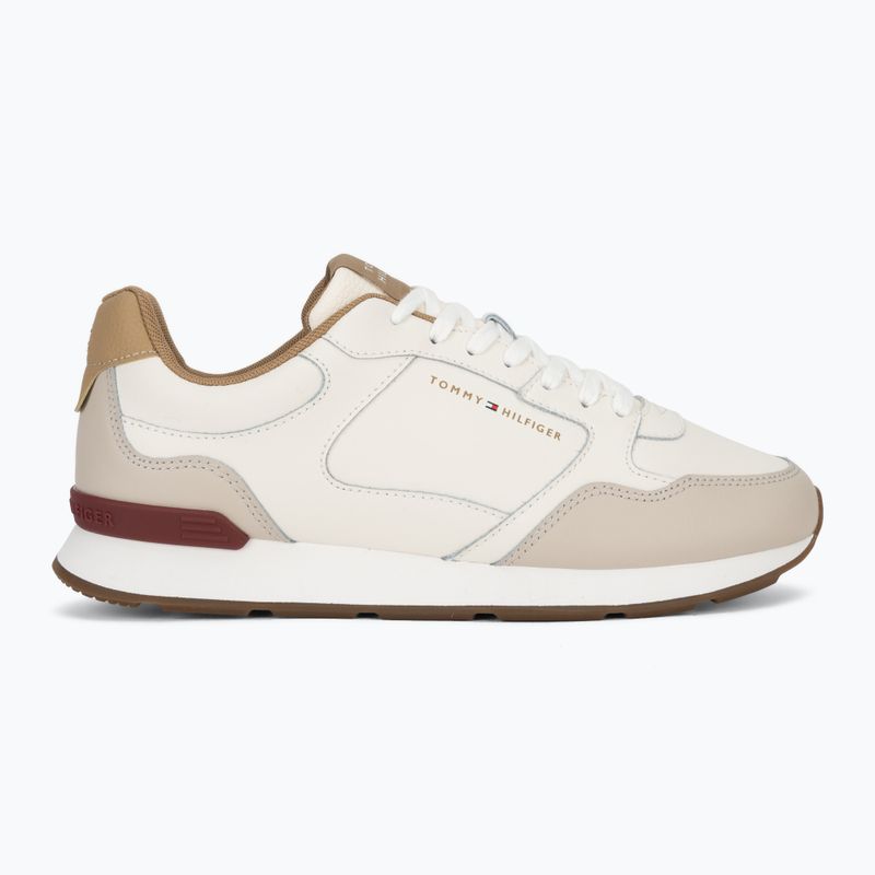 Férfi cipők Tommy Hilfiger Light Eva Runner Leather ivory petal 2