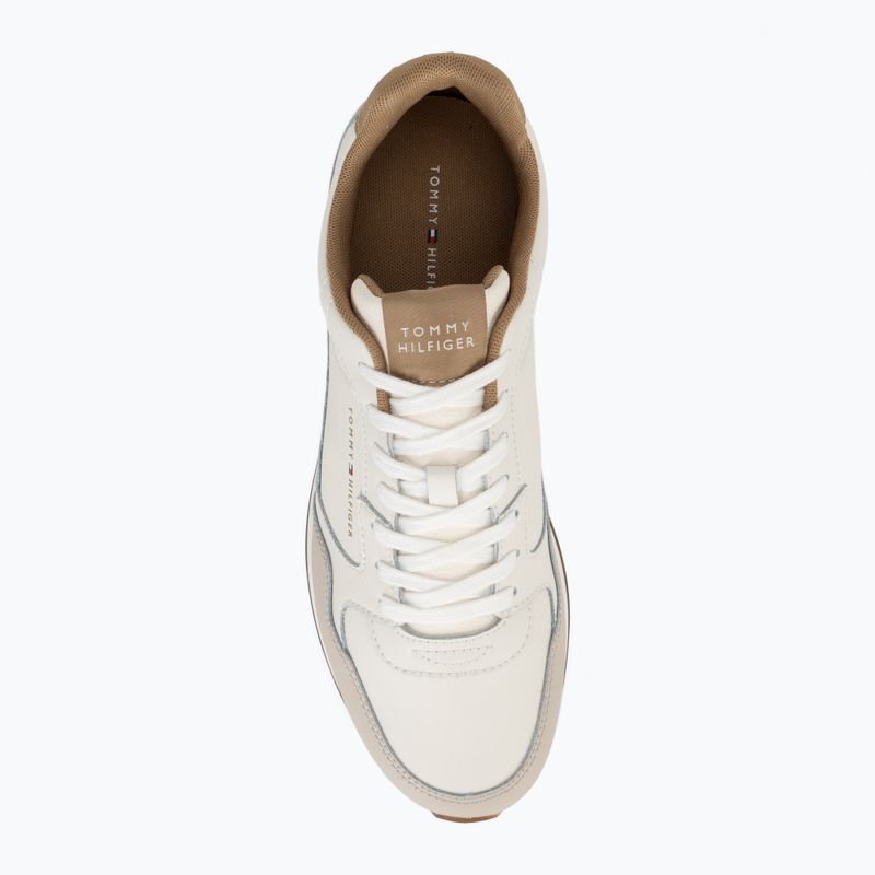 Férfi cipők Tommy Hilfiger Light Eva Runner Leather ivory petal 5