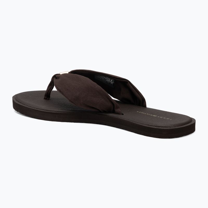 Női flip-flopok Tommy Hilfiger Scandi Soft Summer fondant brown 3