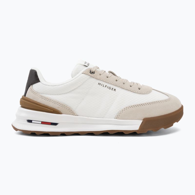 Férfi cipők Tommy Hilfiger Retro Runner Mesh Suede Mix classic stone 2