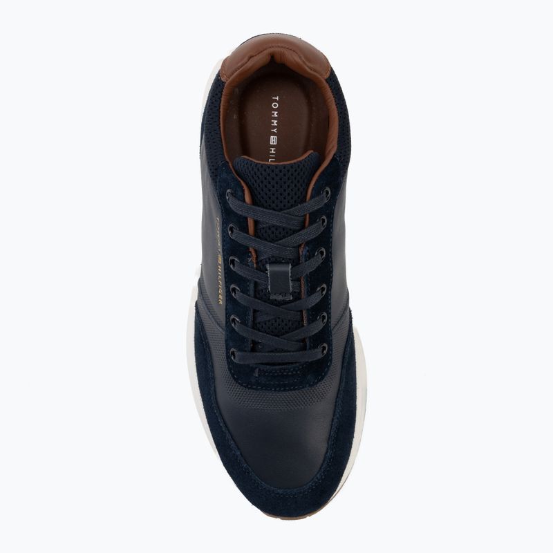 Férfi cipők Tommy Hilfiger Runner Suede Mix tracksuits desert sy 5