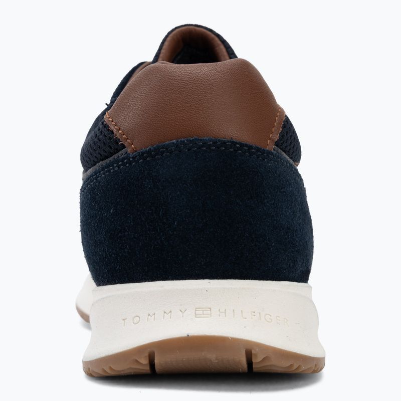 Férfi cipők Tommy Hilfiger Runner Suede Mix tracksuits desert sy 6