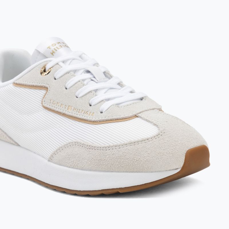 Női cipők Tommy Hilfiger Retro Runner Mix ecru/trench 7