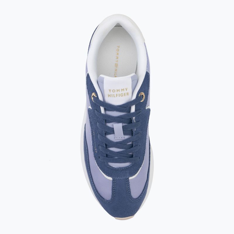 Női cipők Tommy Hilfiger Retro Runner Mix stardust blue 5