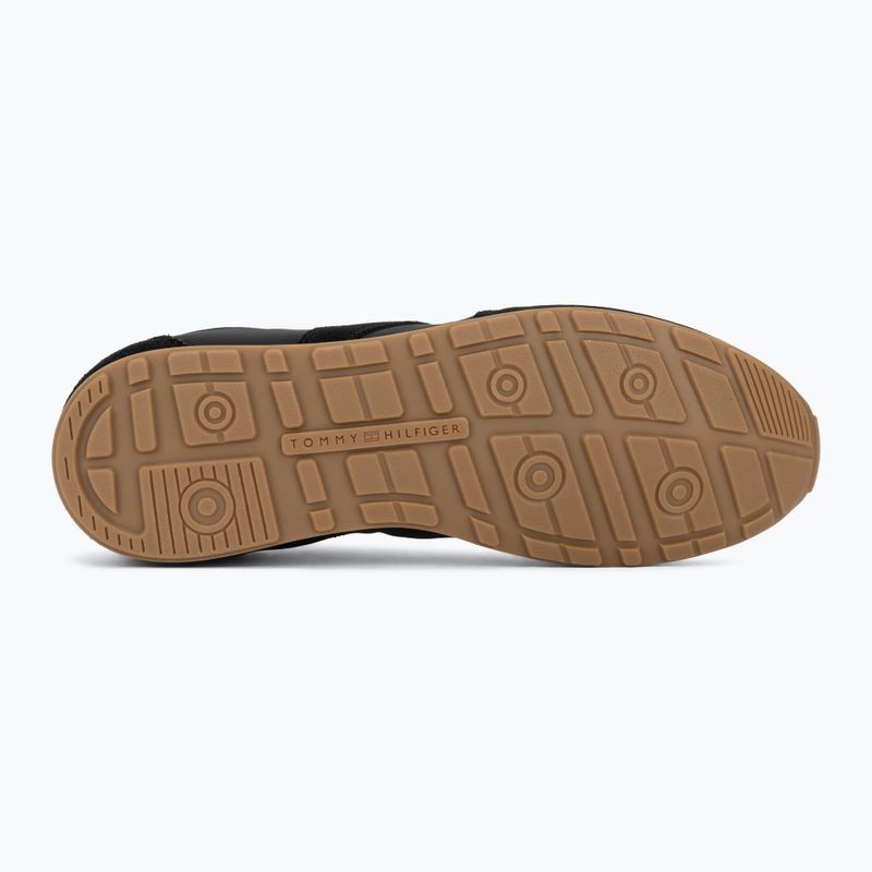 Férfi cipők Tommy Hilfiger Low Run Icon Summer Mix black 4