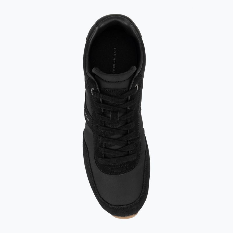 Férfi cipők Tommy Hilfiger Low Run Icon Summer Mix black 5