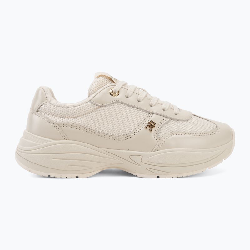 Női cipők Tommy Hilfiger ModernRunner Shiny Leather soft cream 2
