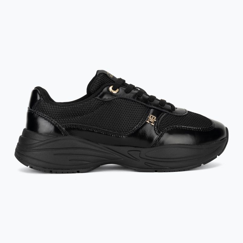 Női cipők Tommy Hilfiger ModernRunner Shiny Leather black 2