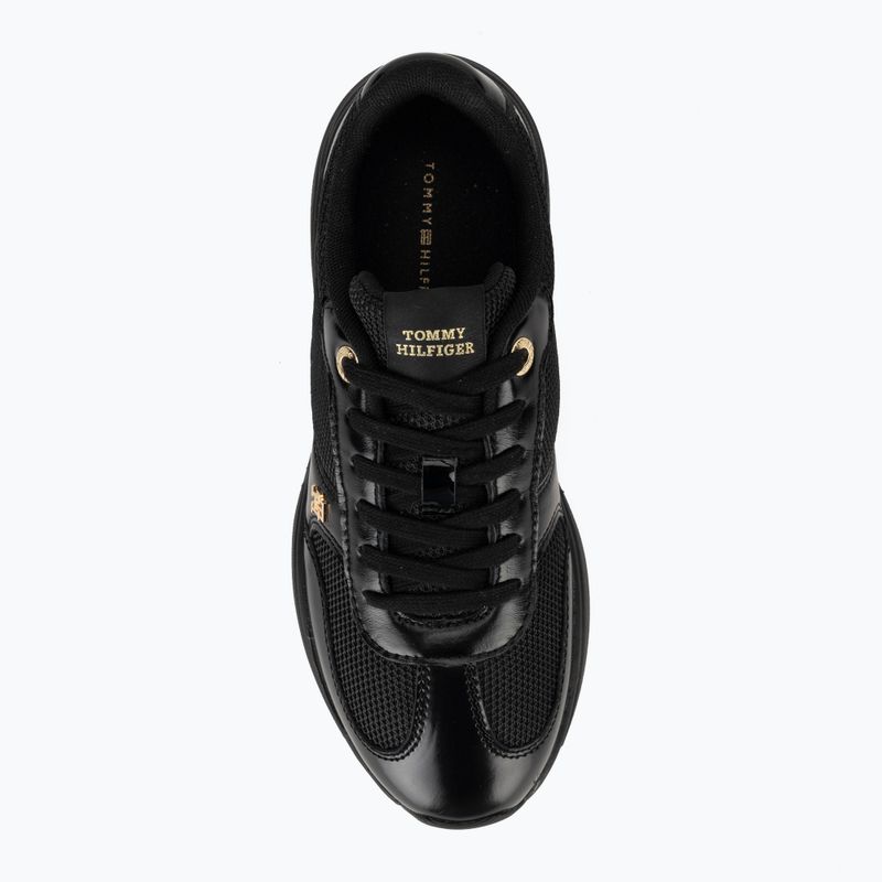 Női cipők Tommy Hilfiger ModernRunner Shiny Leather black 5
