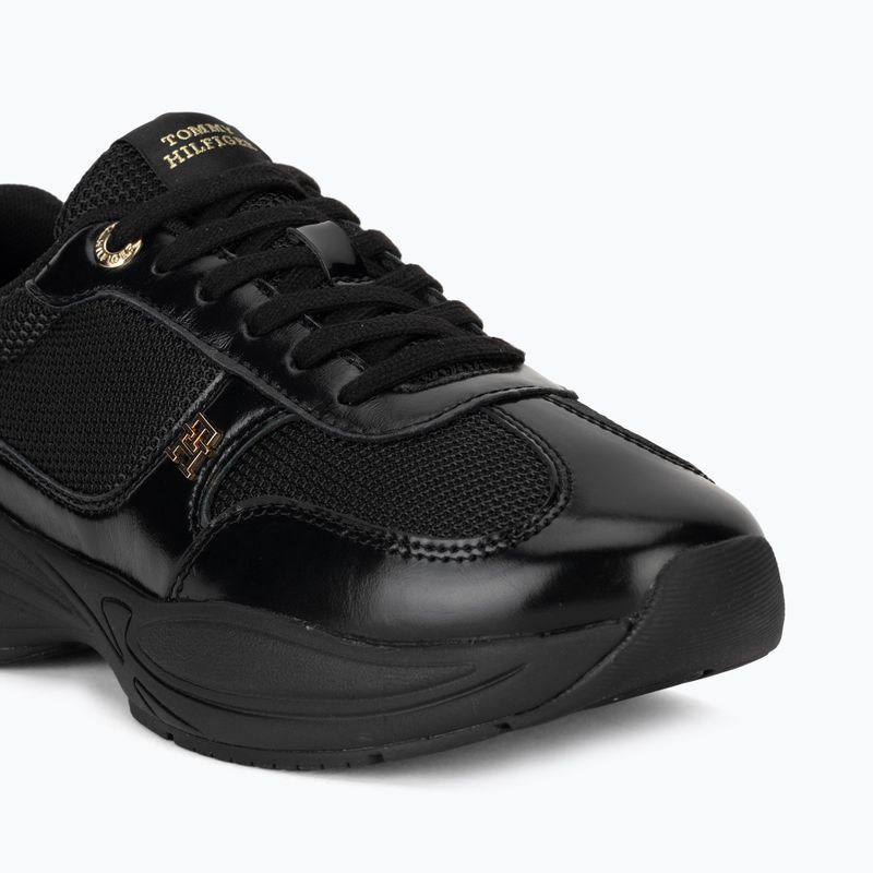 Női cipők Tommy Hilfiger ModernRunner Shiny Leather black 7