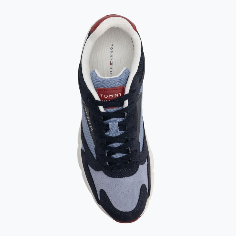 Férfi cipők Tommy Hilfiger Outdoor Runner Mix desert sky/brisk blue 5