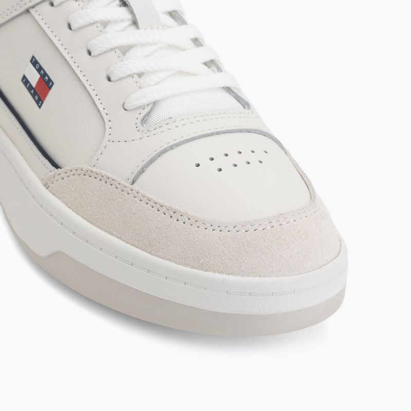 Férfi cipők Tommy Hilfiger TJM Cupsole Leather ecru 7