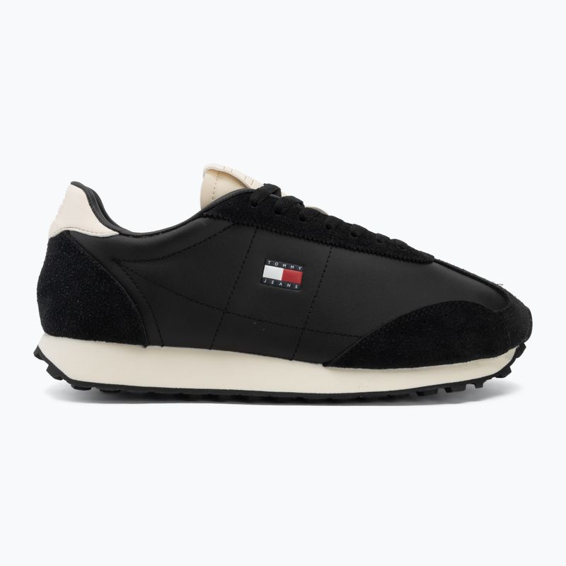 Férfi cipő Tommy Jeans Retro Runner Archive Mix fekete 2