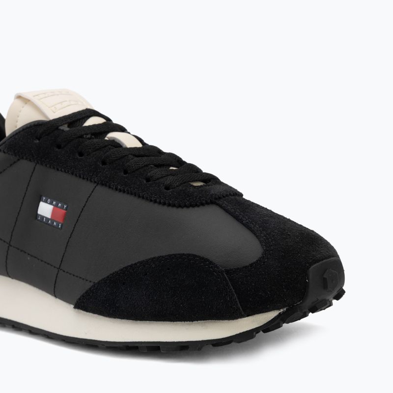 Férfi cipő Tommy Jeans Retro Runner Archive Mix fekete 7